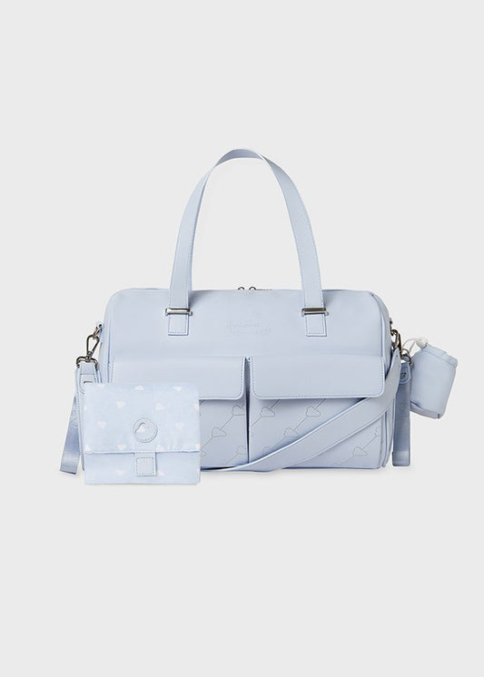 Bolso Maternal con Accesorios Grabado Nube de Mayoral