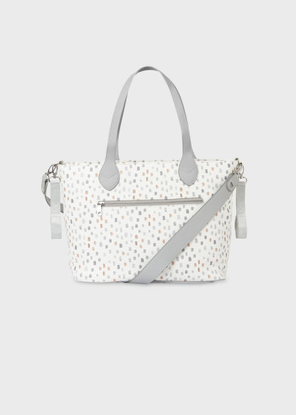 Bolso Panera Bebé Estampado con Accesorios de Mayoral