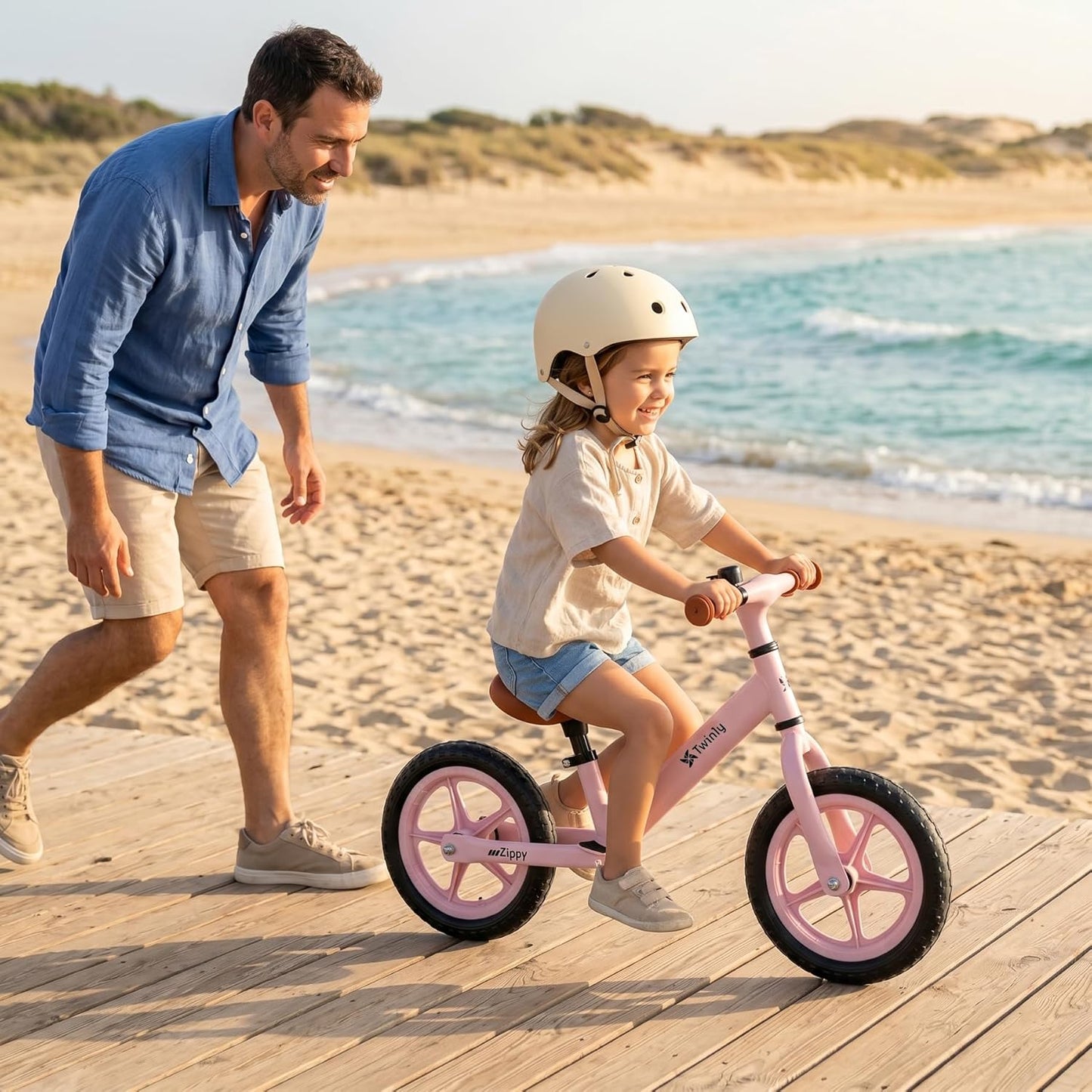 Bicicleta de Equilibrio Infantil sin pedales Zippy de Twinly