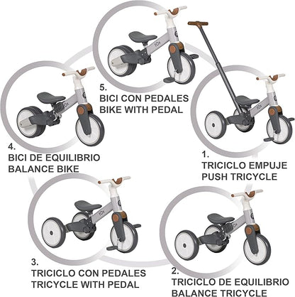 Triciclo Evolutivo bebé Fox 5 en 1 de Olmitos
