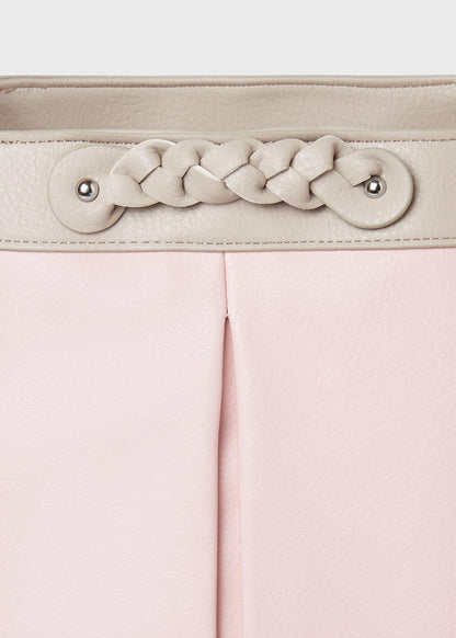 Bolso maternidad panera trenza de Mayoral