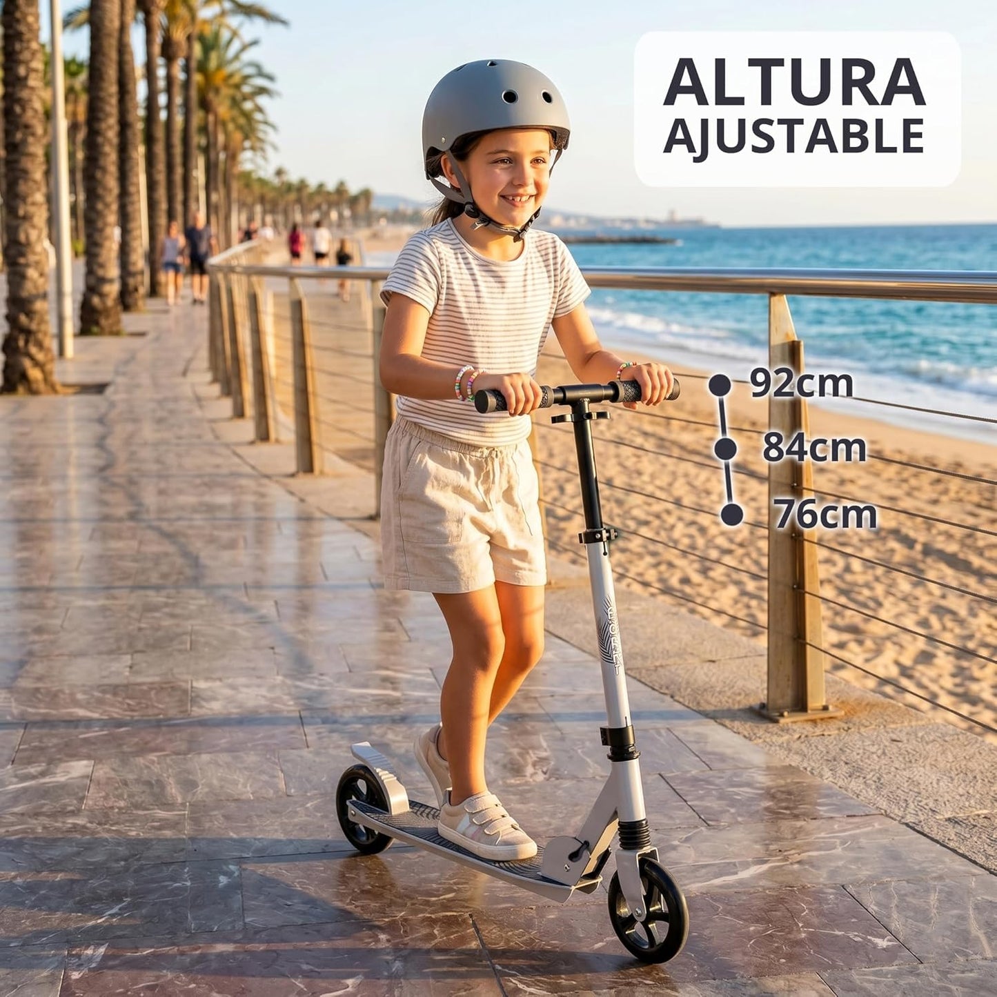 Patinete Infantil Plegable de 2 Ruedas Rocky de Twinly