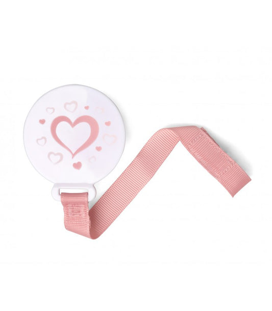 Pinza Sujetachupete Corazón/Estrella/Gatito de Kiokids