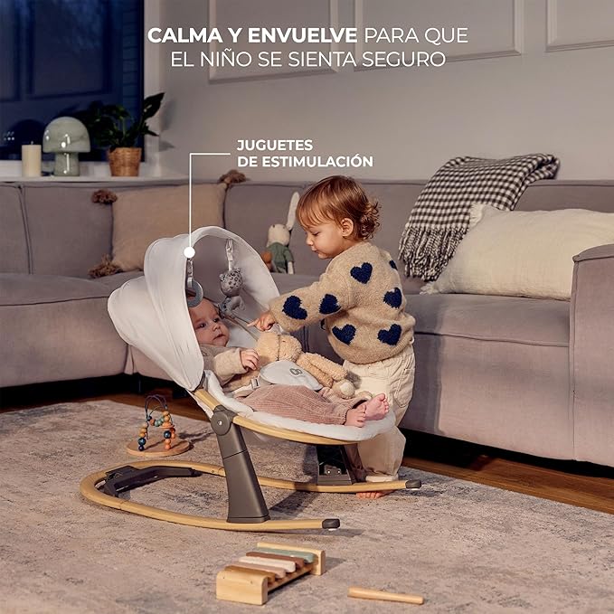 Hamaca bebé 2 en 1 ELSU de Kinderkraft