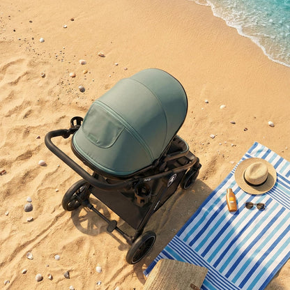 Cochecito Convertible Bebé 3 en 1 Fabuly con silla de coche i-size, Incluye Bolso, Mosquitera, Plastico lluvia de Twinly