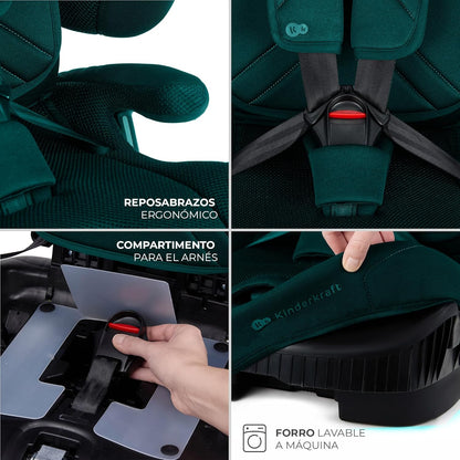 Silla de Auto FIX2GO i-size, 76-150 cm de Kinderkraft