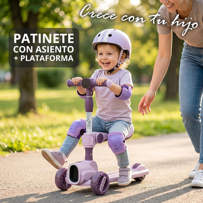 Patinete Infantil de 3 Ruedas con Asiento Rover de Twinly