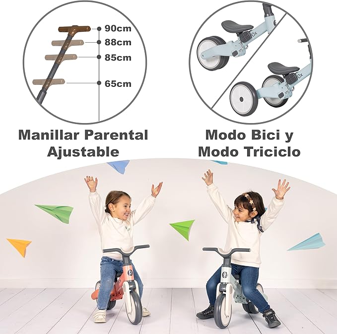 Triciclo Evolutivo bebé Fox 5 en 1 de Olmitos