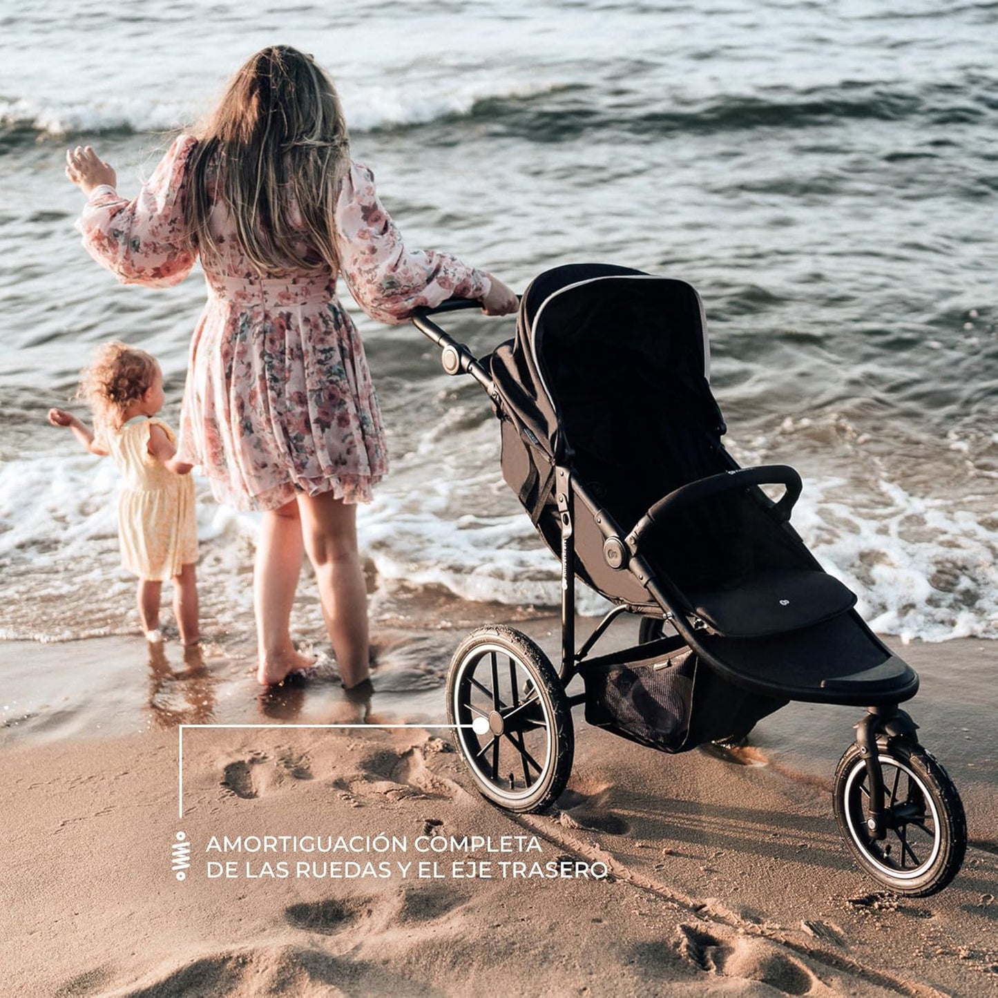 Helsi2 Silla de paseo 3 ruedas para correr de Kinderkraft