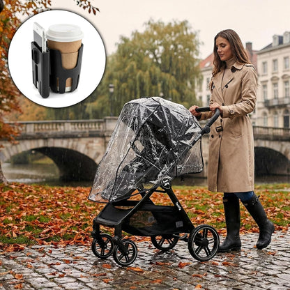 Cochecito Convertible Bebé 3 en 1 Fabuly con silla de coche i-size, Incluye Bolso, Mosquitera, Plastico lluvia de Twinly