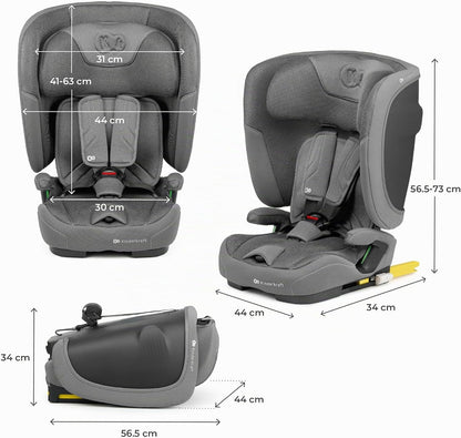 Silla de Auto FIX2GO i-size, 76-150 cm de Kinderkraft