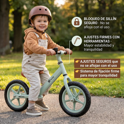 Bicicleta de Equilibrio Infantil sin pedales Zippy de Twinly