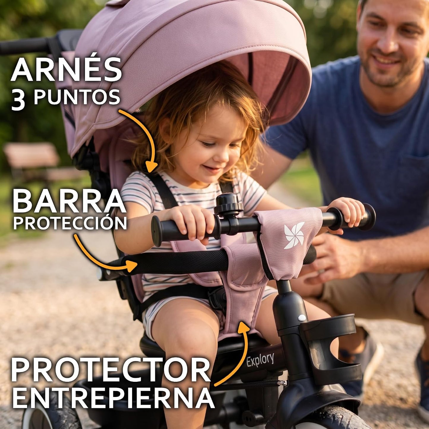 Triciclo Evolutivo 2 en 1 Explory de Twinly