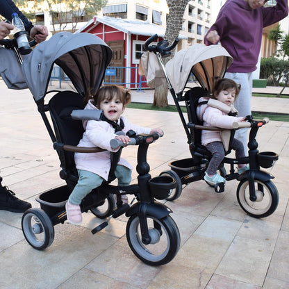 Triciclo Evolutivo Dobrável Twinly SAMI para Bebês 