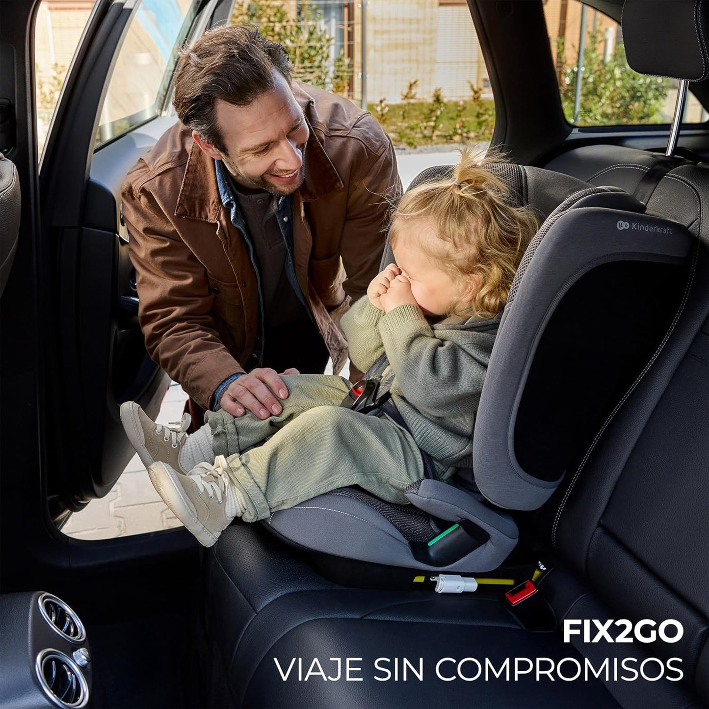 Silla de Auto FIX2GO i-size, 76-150 cm de Kinderkraft