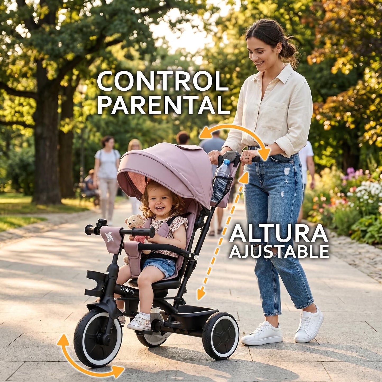 Triciclo Evolutivo 2 en 1 Explory de Twinly