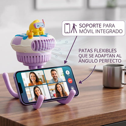 Ventilador Portátil para Cochecito AIRLY - 3 Velocidades, USB recargable de Twinly