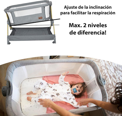 Minicuna Colecho Plegable Comfortly de Twinly