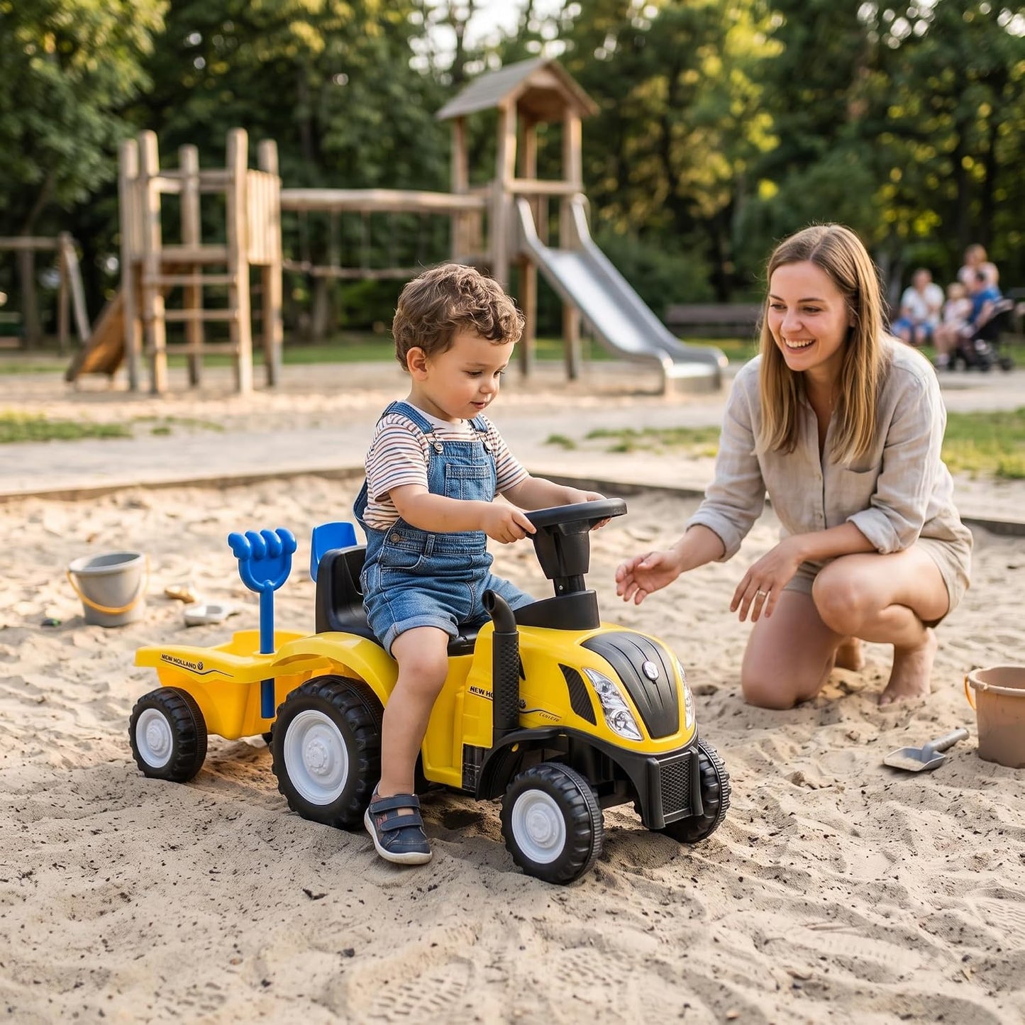 Correpasillos Tractor con Remolque Farmy - 18-36 Meses De Twinly