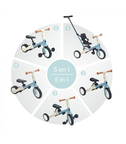 Triciclo Evolutivo de Bebé 5 en 1 GYRO de Olmitos