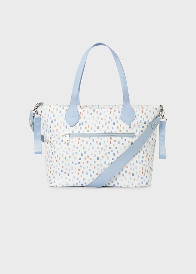 Bolso Panera Bebé Estampado con Accesorios de Mayoral