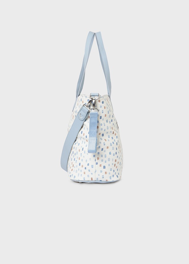 Bolso Panera Bebé Estampado con Accesorios de Mayoral