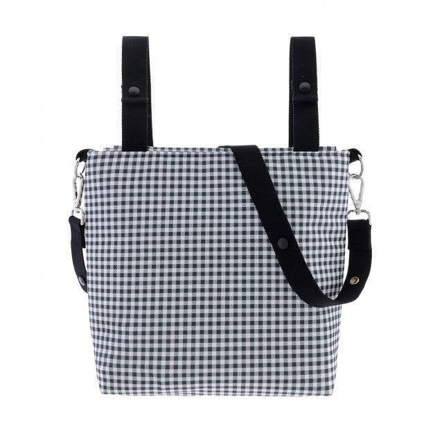 Bolso Talega Vichy Negro De Cambrass