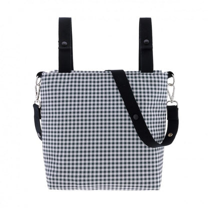 Bolso Talega Vichy Negro De Cambrass