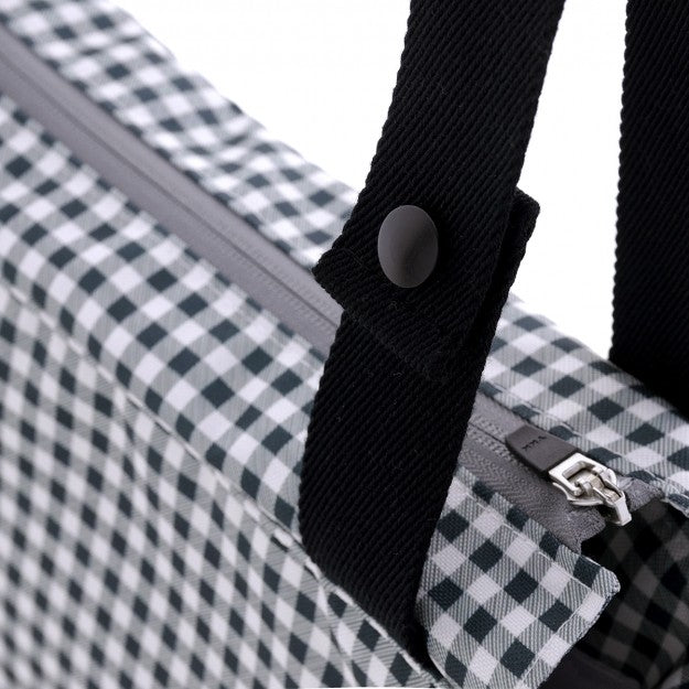 Bolso Talega Vichy Negro De Cambrass