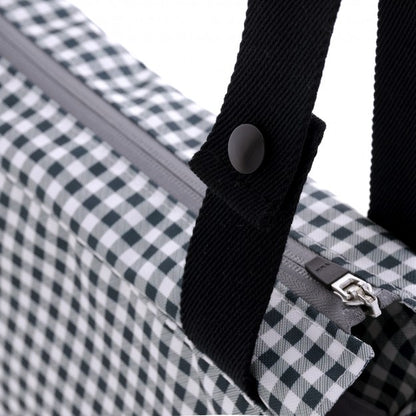 Bolso Talega Vichy Negro De Cambrass
