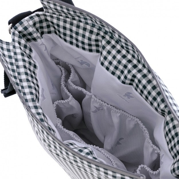 Bolso Talega Vichy Negro De Cambrass