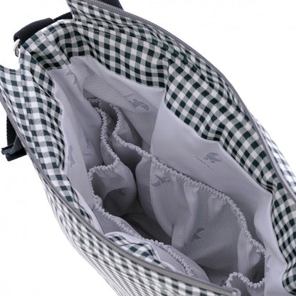 Bolso Talega Vichy Negro De Cambrass