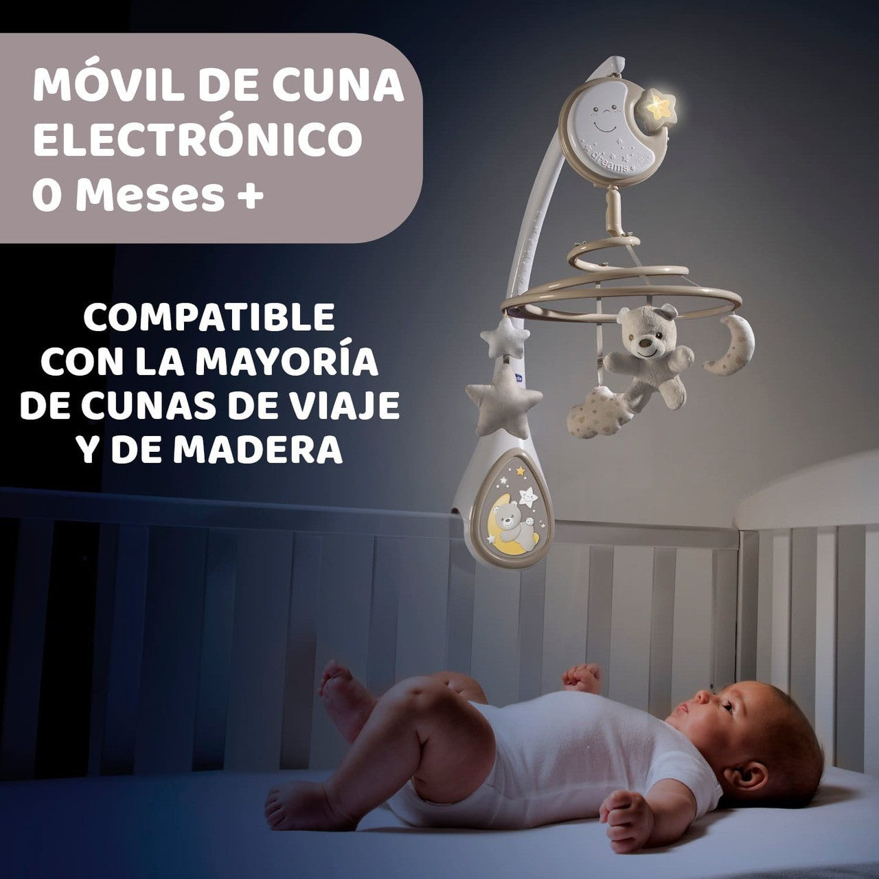 Móvil de cuna Next2Dreams de Chicco