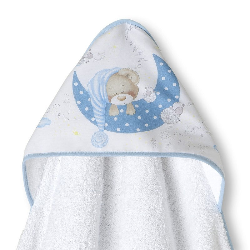 Set capa de baño oso y dou dou