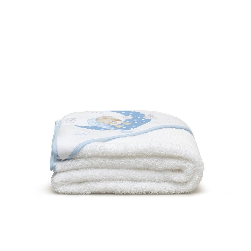 Set capa de baño oso y dou dou