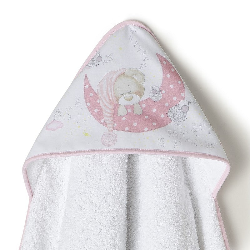 Set capa de baño oso y dou dou
