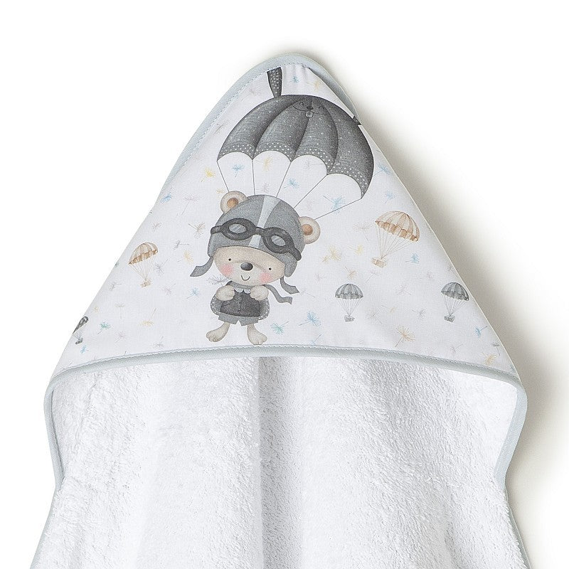 Set Capa de Baño Paracaidista + Doudou de Interbaby