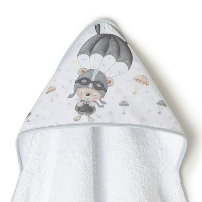 Set Capa de Baño Paracaidista + Doudou de Interbaby