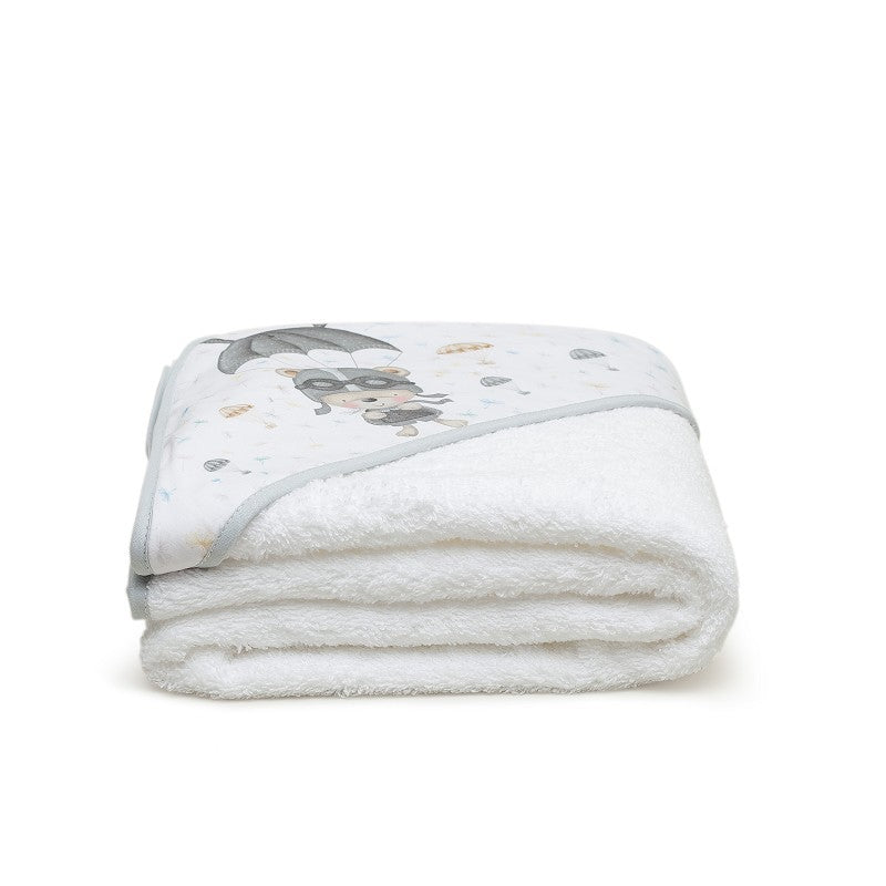Set Capa de Baño Paracaidista + Doudou de Interbaby