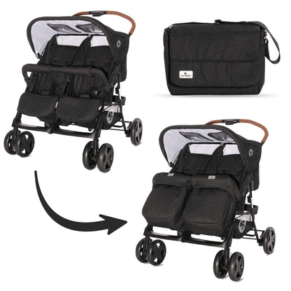 Silla de paseo gemelar Twin de Lorelli