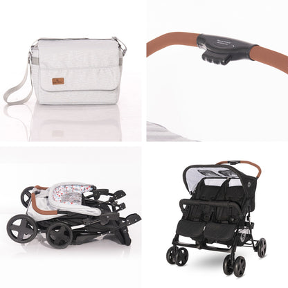 Silla de paseo gemelar Twin de Lorelli