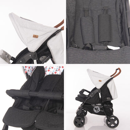 Silla de paseo gemelar Twin de Lorelli