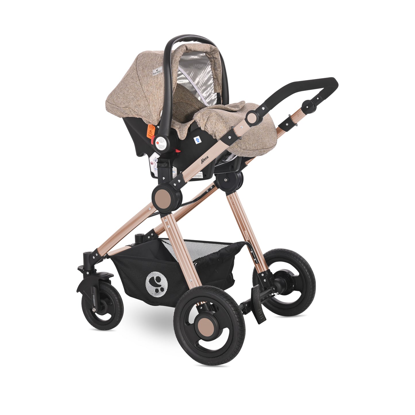 Cochecito convertible 3 en 1 Alexa de Lorelli