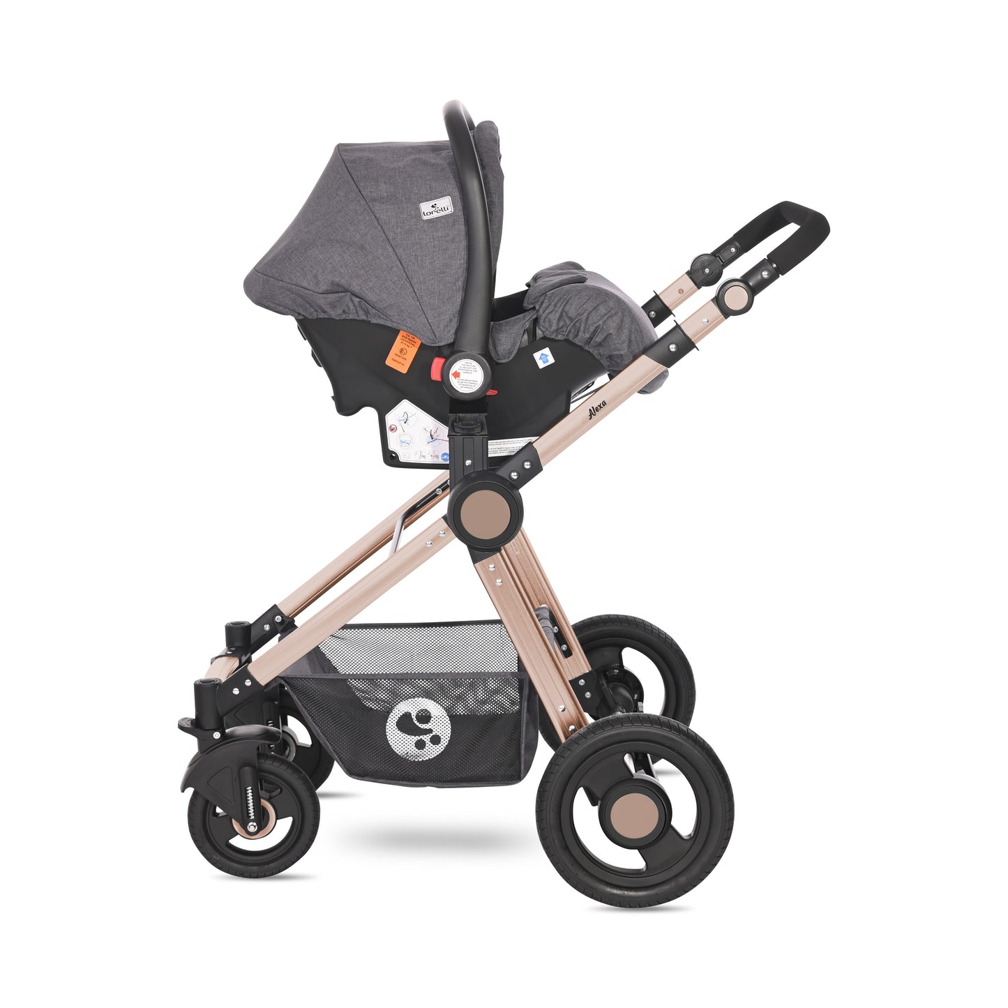 Cochecito convertible 3 en 1 Alexa de Lorelli