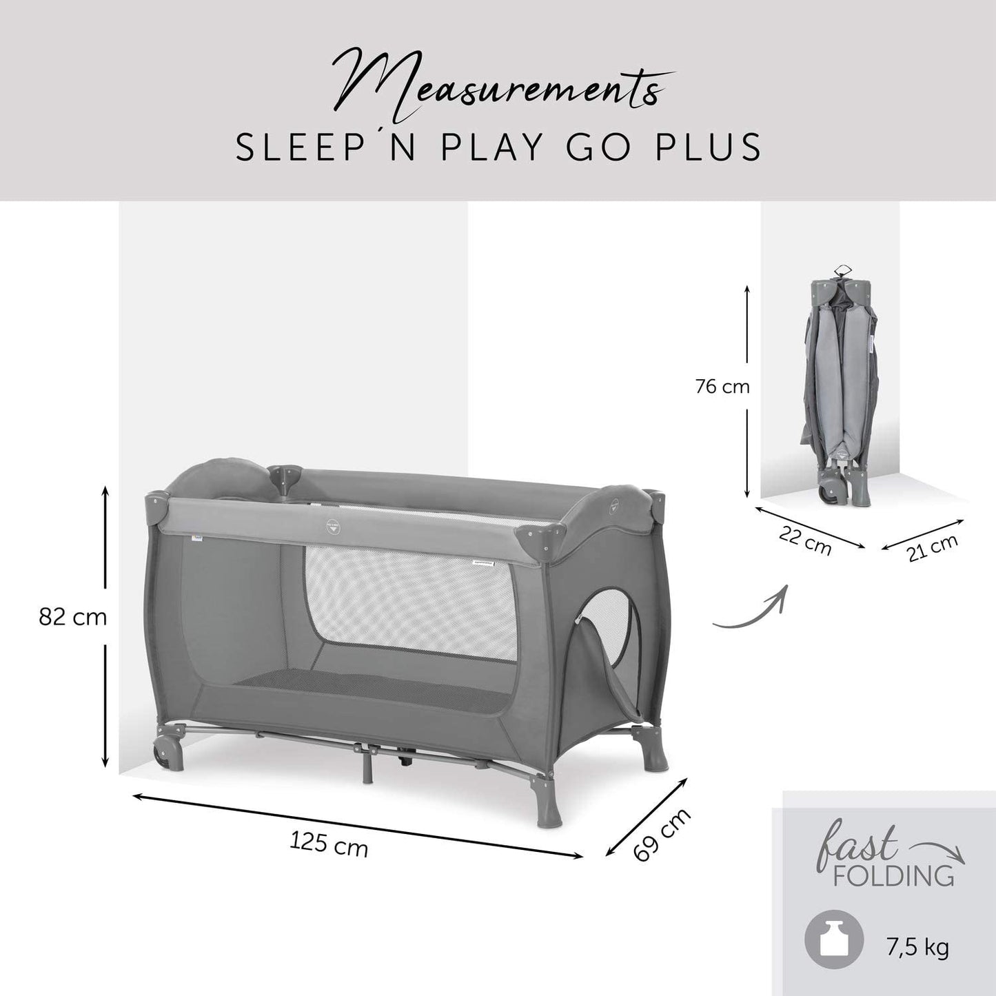 Cuna de Viaje Sleep N Play Go Plus de Hauck