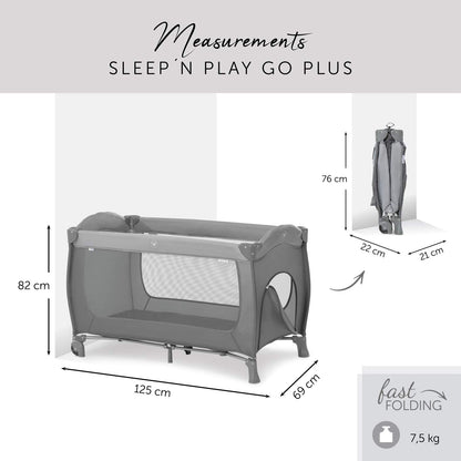Cuna de Viaje Sleep N Play Go Plus de Hauck