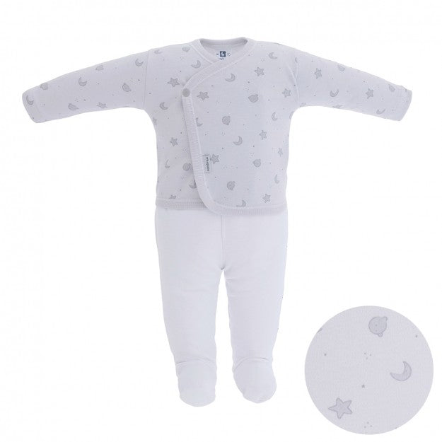 Pijama largo cruzado 2 pc Teddy de Cambrass