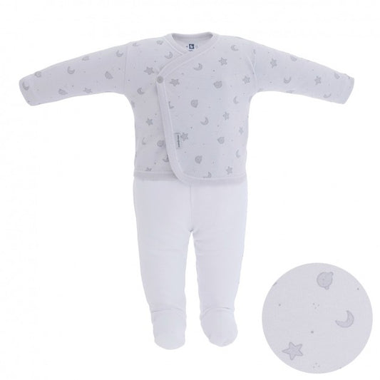 Pijama largo cruzado 2 pc Teddy de Cambrass