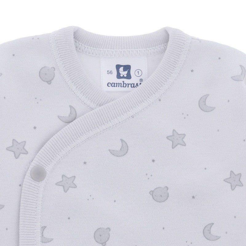 Pijama largo cruzado 2 pc Teddy de Cambrass