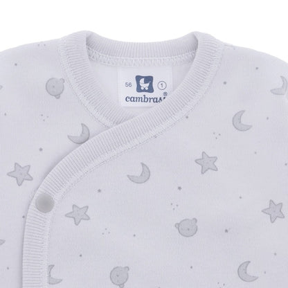 Pijama largo cruzado 2 pc Teddy de Cambrass